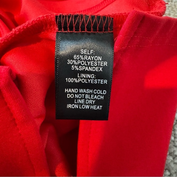 Lulu’s Deep V-Neck Bodycon Double Full Zipper Back Stretch Dress medium - Picture 11 of 11